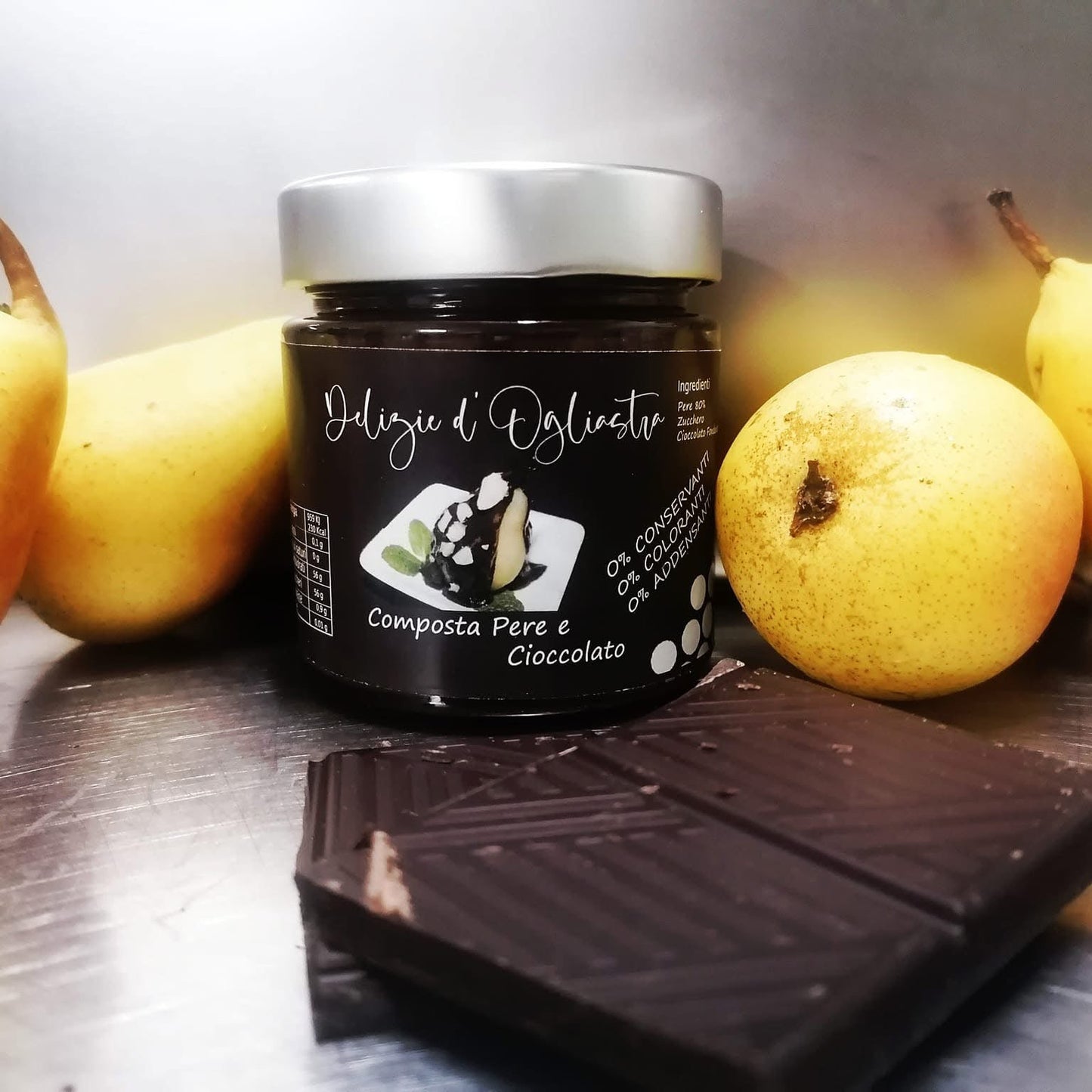 Composta Pera e Cioccolato 180g