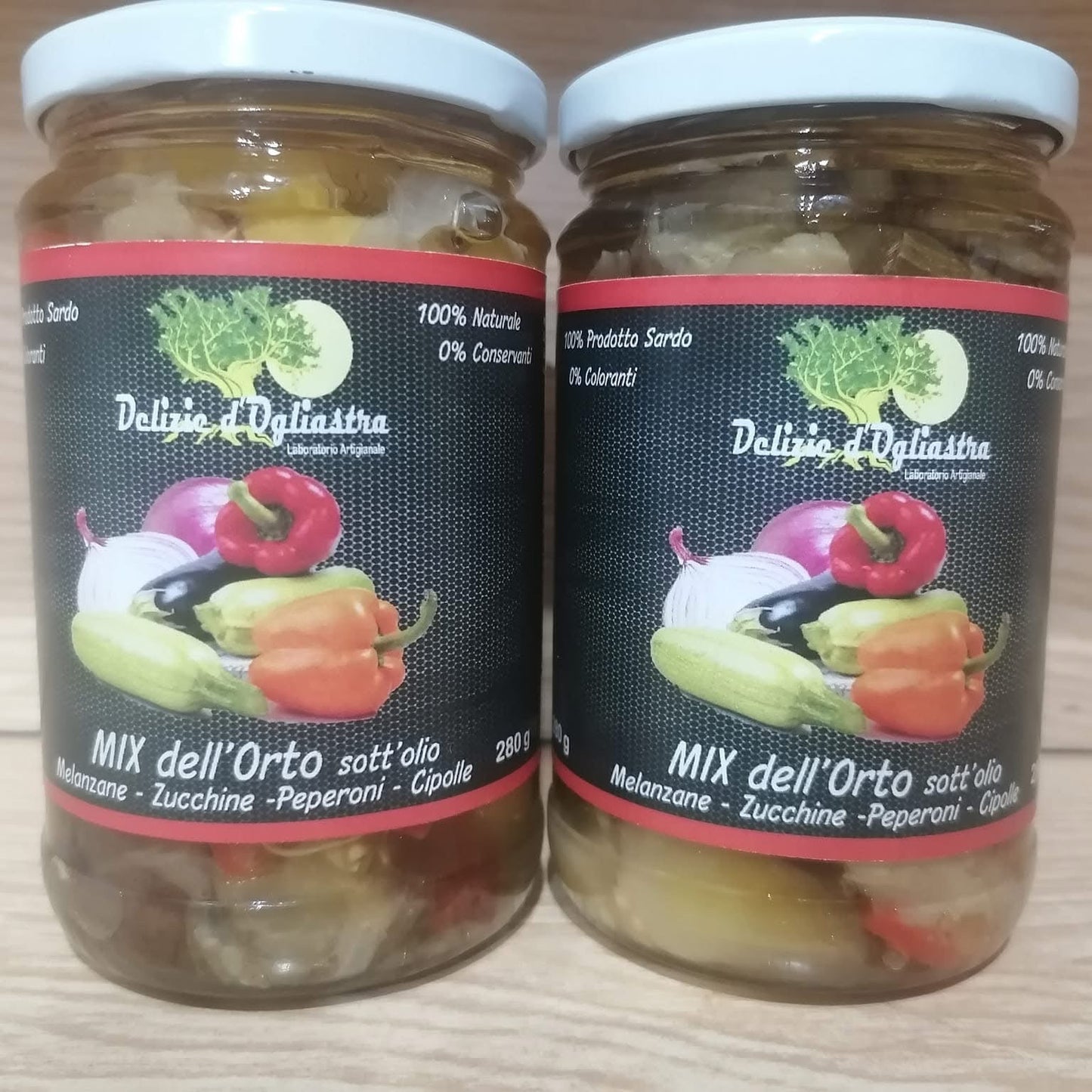 Mix dell'Orto sott'olio 280g